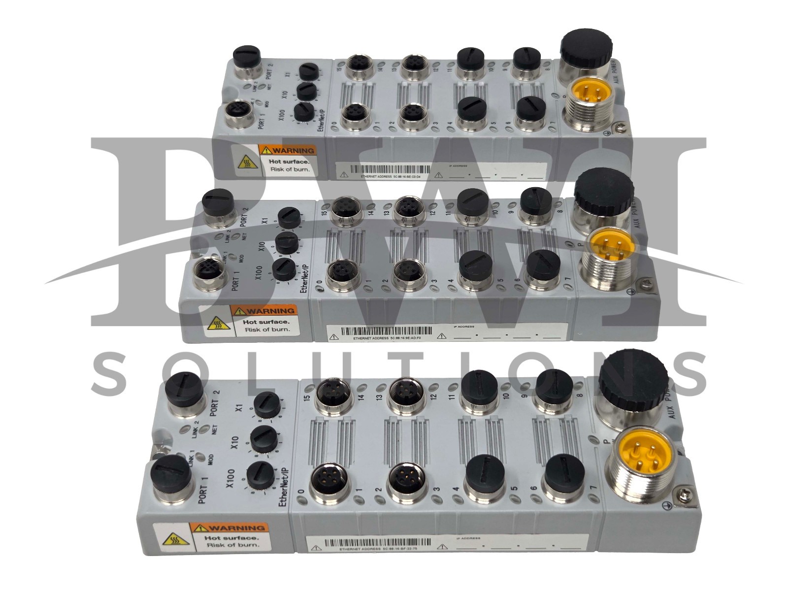 NEW Allen Bradley 1732E-16CFGM12QCR /A ArmorBlock 16PT Configurable QC Lot of 3