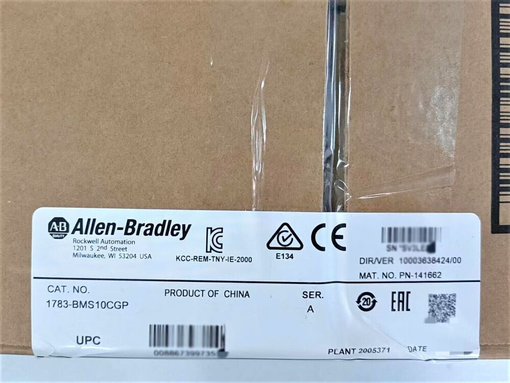 ​Brand New AB 1783-BMS10CGP Ser A high quality Free Shipping