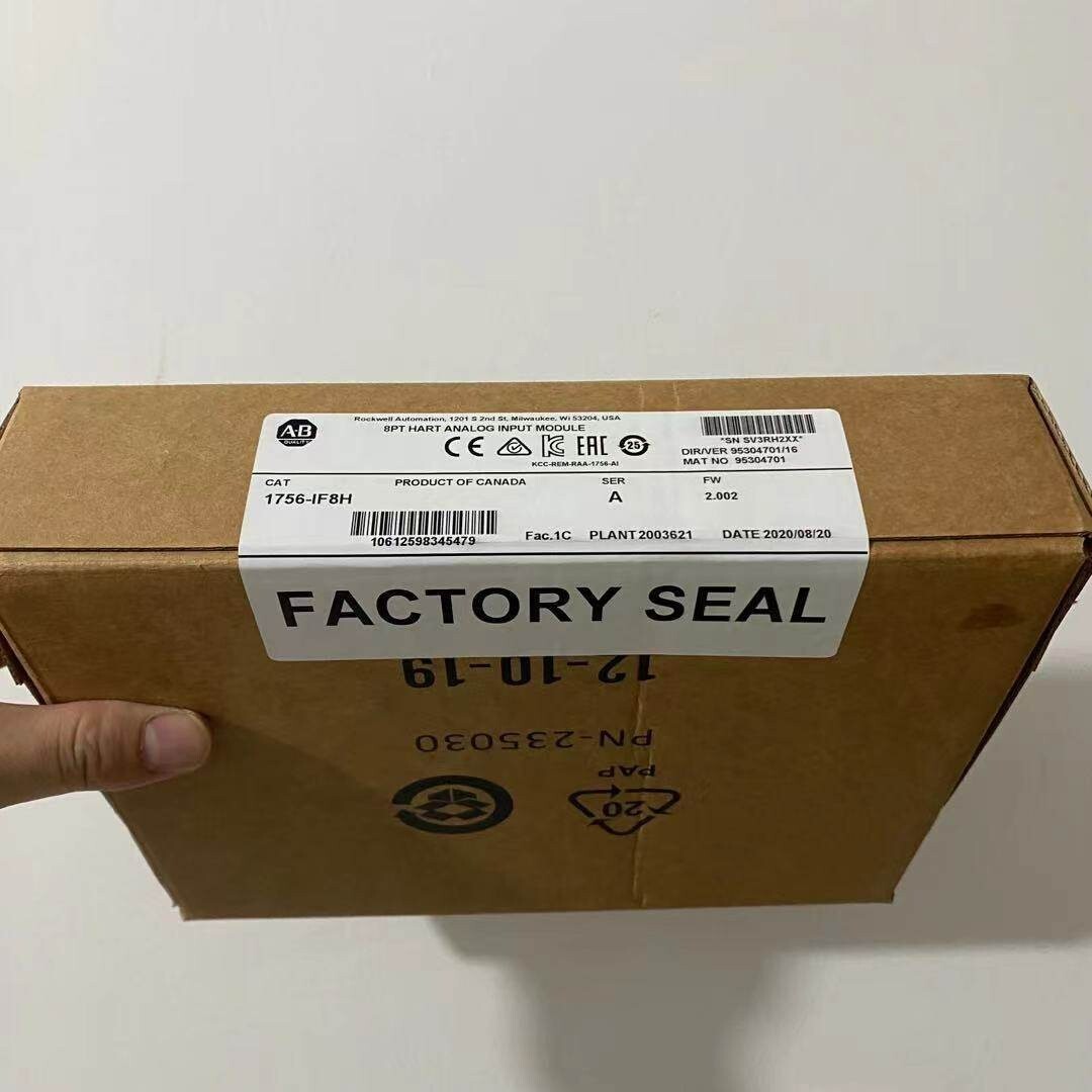New Allen-Bradley 1756 IF8H ControlLogix HART Analog Input Module AB 1756-IF8H
