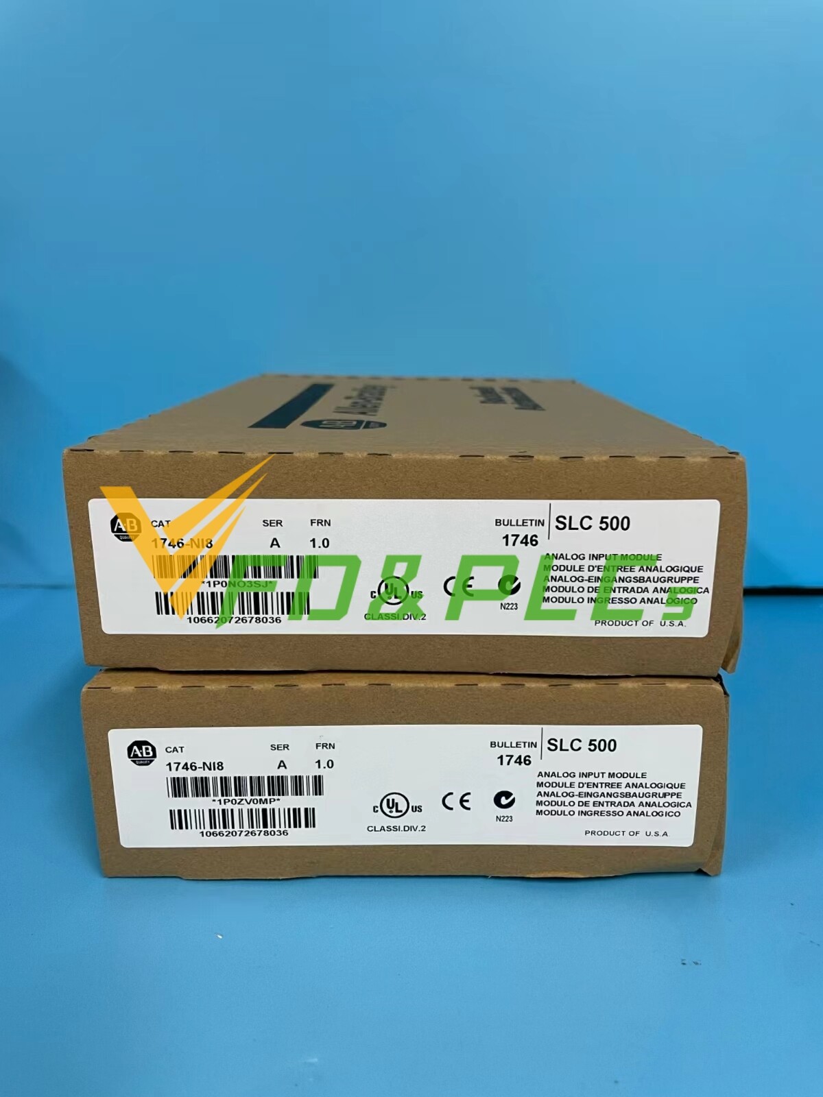 New Factory Sealed Unbrand 1746-NI8 SER A SLC 500 Analog Input Module 1746NI8