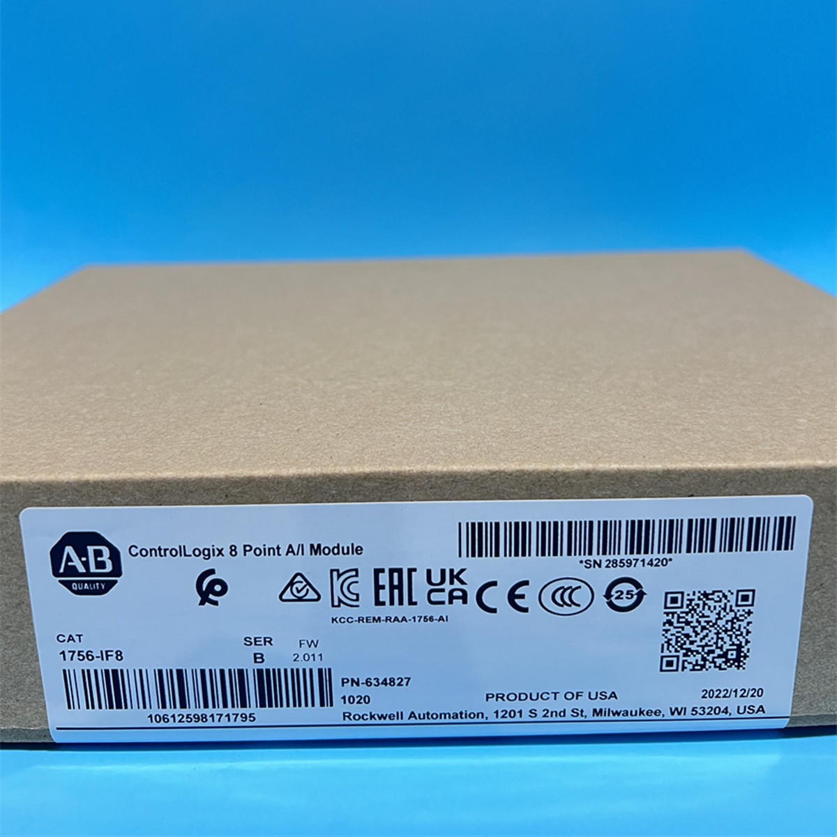1756IF8 1756-IF8 8Pts ControlLogix. Analogue Input Module Series B