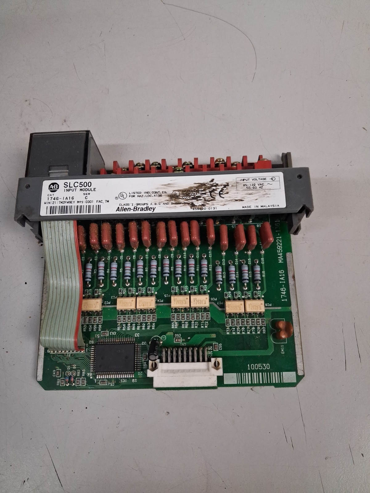 Allen Bradley 1746-IA16 Series C Input Module PLC Card I/O 1746-1A16 Ser C AB