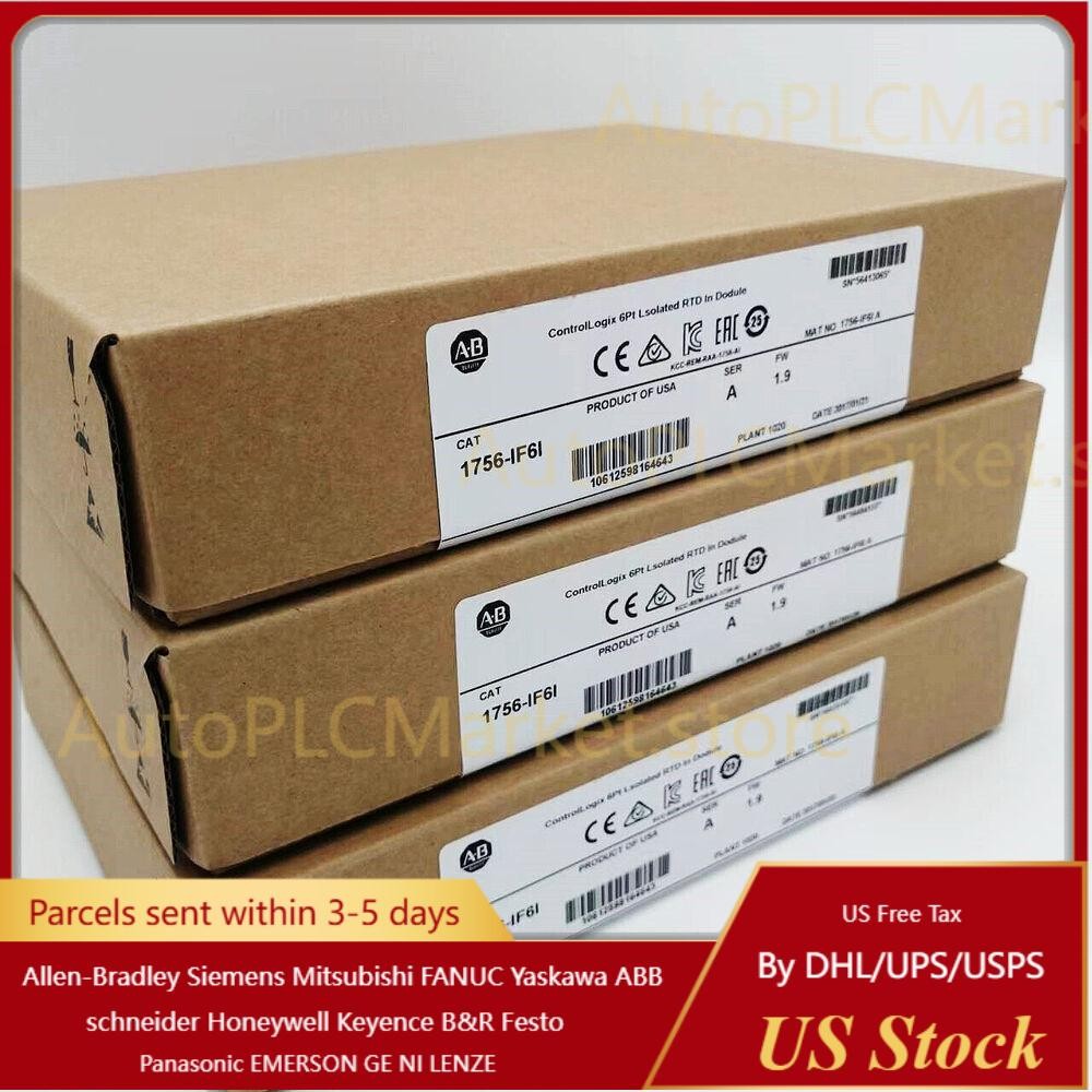 nEW IN BOX Allen-Bradley 1756-IF6I ControlLogix 6 Point Isolated A/IModule
