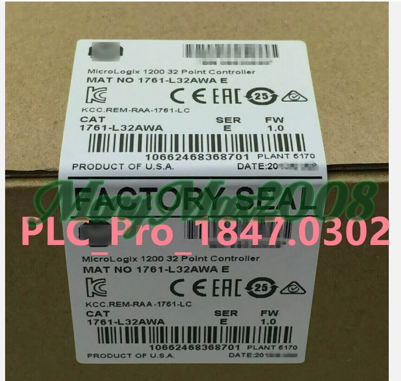 1PCS New 1761-L32AWA SER E MicroLogix1200 32 Point Controller