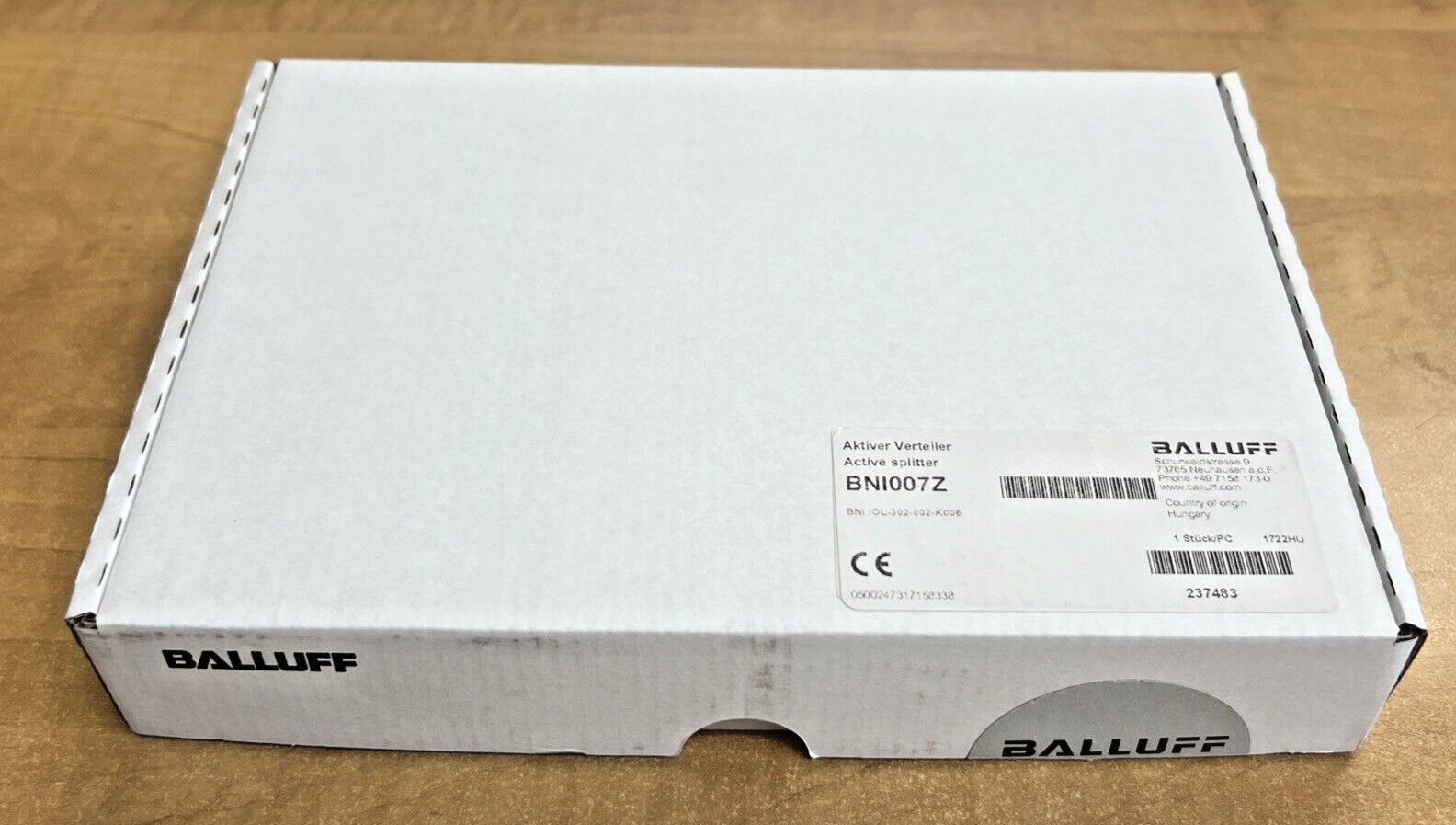 BALLUFF BNI007Z BNII0L-302-002-K006 Active Splitter **NEW IN BOX**