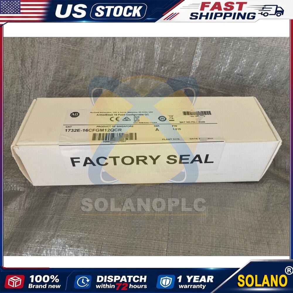 Allen Bradley 1732E-16CFGM12QCR /A ArmorBlock Module *NEW IN BOX* US Free Tax