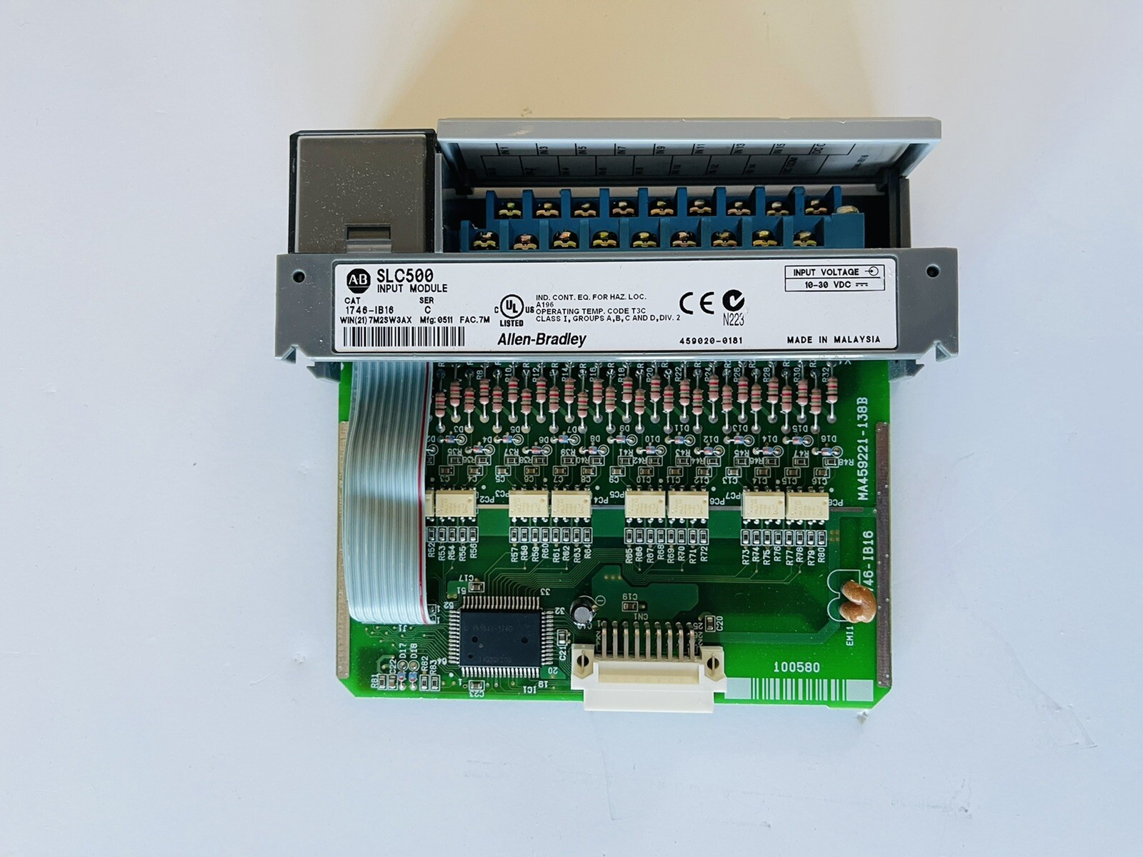 Allen Bradley 1746-IB16 Series C 16 Point Input Module #K-365