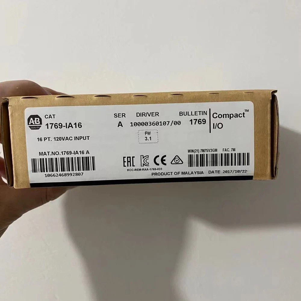 1pc New Allen-bradley 1769-IA16 CompactLogix 16 Pt 120VAC D/I Module 1769IA16