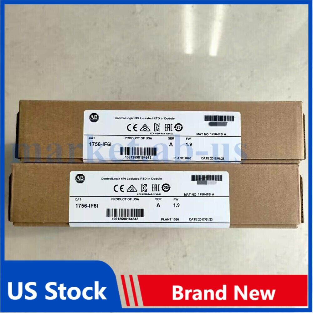 nEW IN BOX Allen-Bradley 1756-IF6I ControlLogix 6 Point Isolated A/IModule