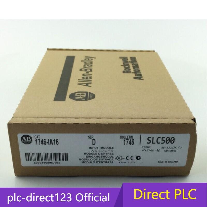 New Factory Sealed 1746-IA16 SER D SLC 500 Input Module PLC US Free Tax