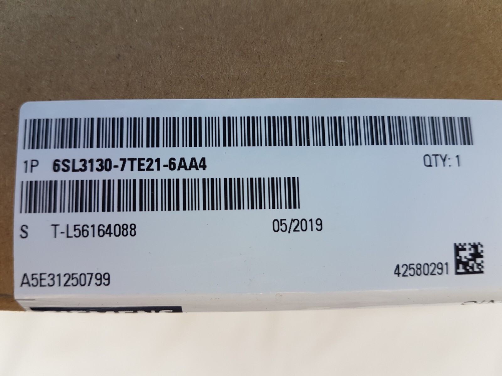 Siemens 6SL-3130-7TE21-6AA4 Sinamics Active Line Module 16kW – Unused Sealed