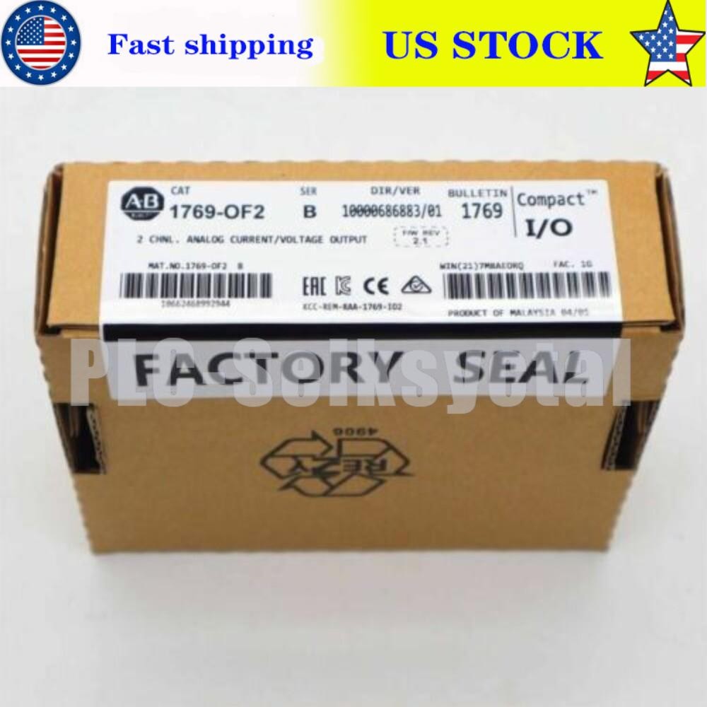 Allen-Bradley 1769-OF2 Compact I/O Output Module Factory Sealed US Free Tax