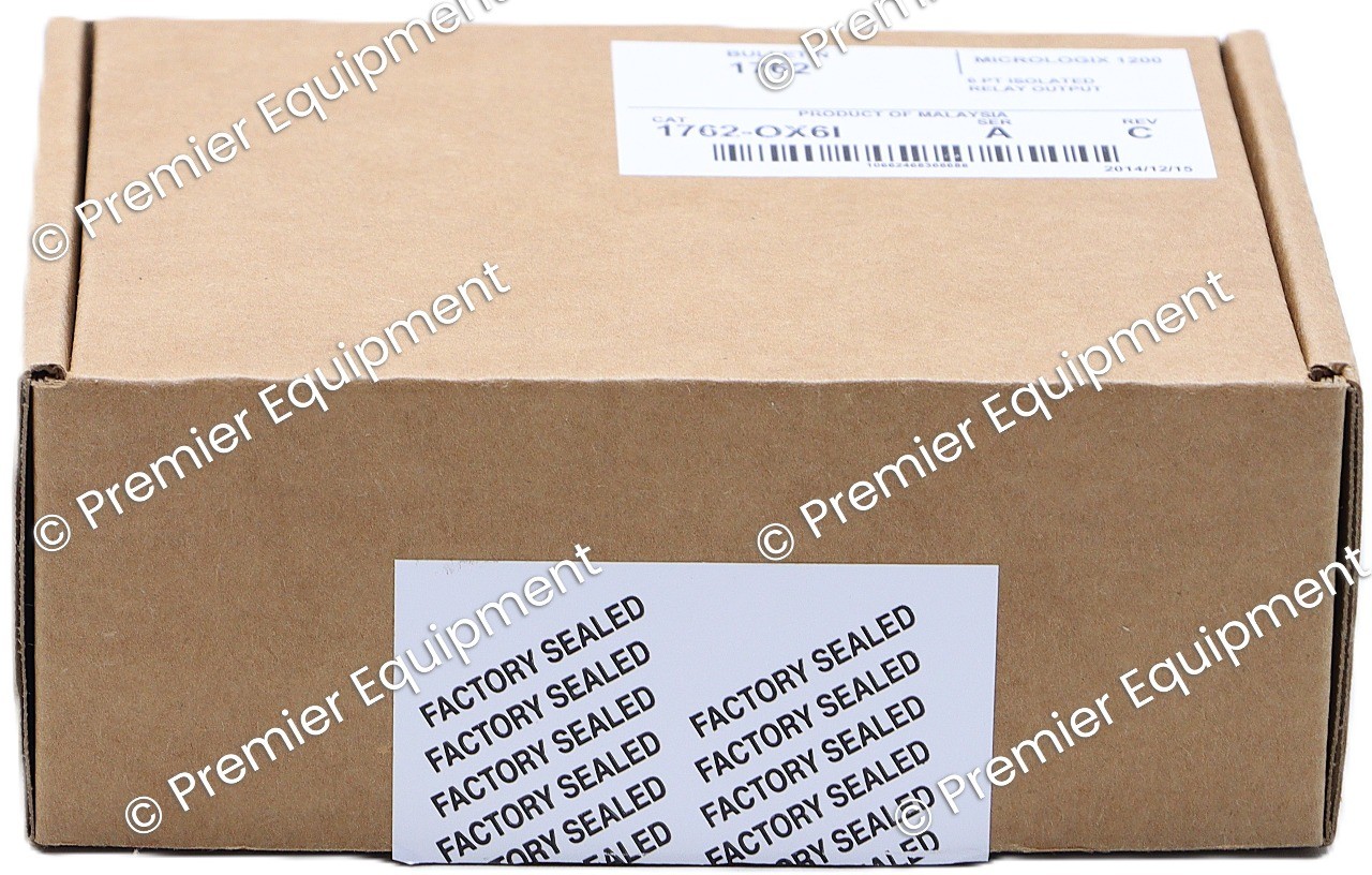 * ALLEN BRADLEY 1762-OX6I SER A REV C MICROLOGIX 1200 ISOLATED RELAY OUTPUT
