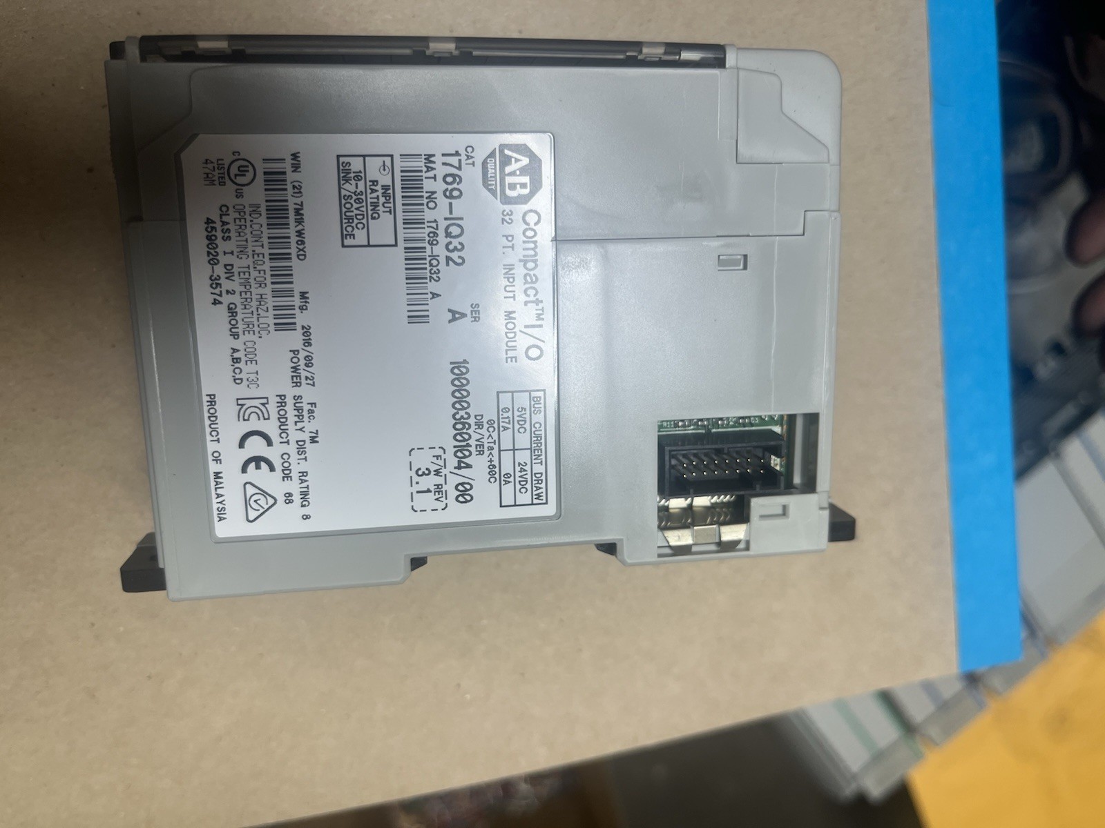 Allen Bradley 1769 Rack of Units Listed In Description