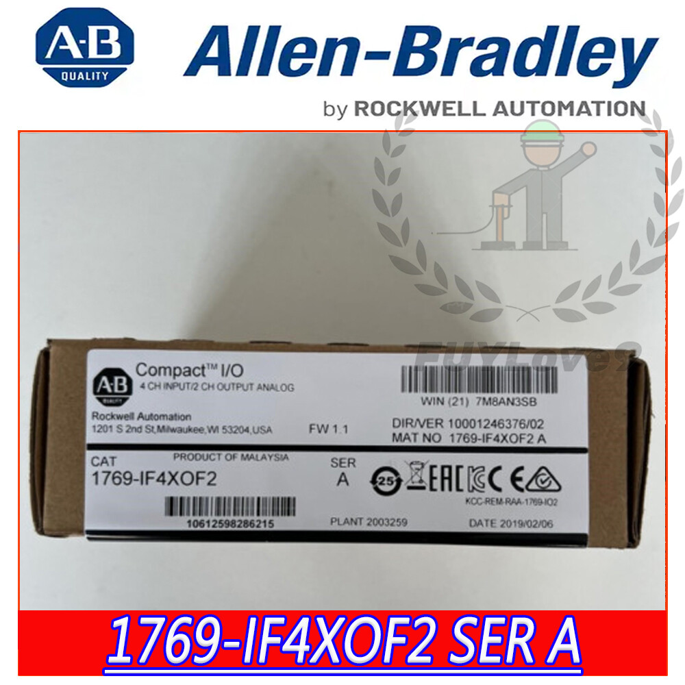 Allen Bradley 1769-IF4XOF2 Ser A Compact I/O 4ch input/2ch output analog