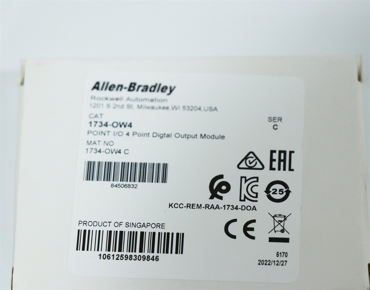 PLC 1734-OW4 New Factory Sealed 4 Point Digital Output Module POINT I/O