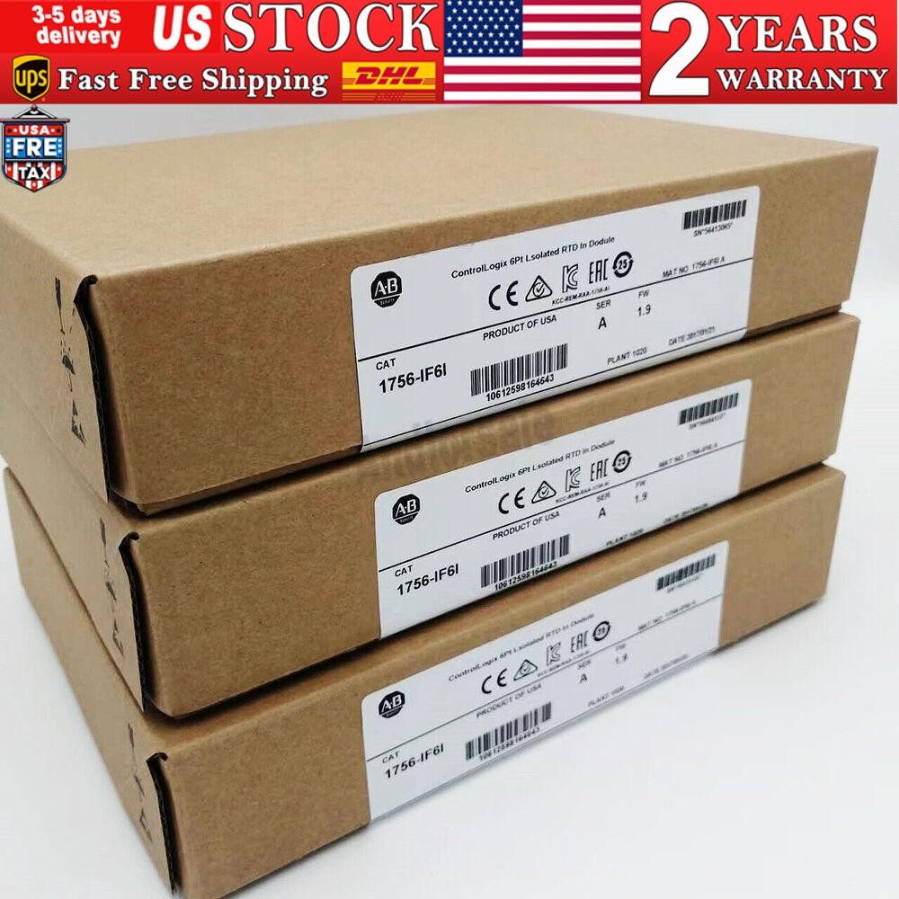 nEW IN BOX Allen-Bradley 1756-IF6I ControlLogix 6 Point Isolated A/IModule