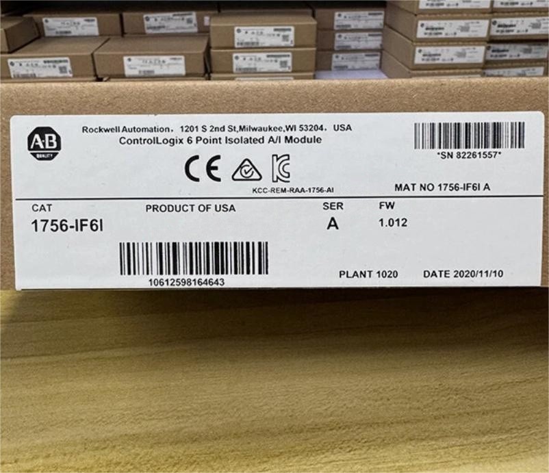 New AB 1756-IF6I New in Box New Factory Sealed Free Shipping PLC 1PC