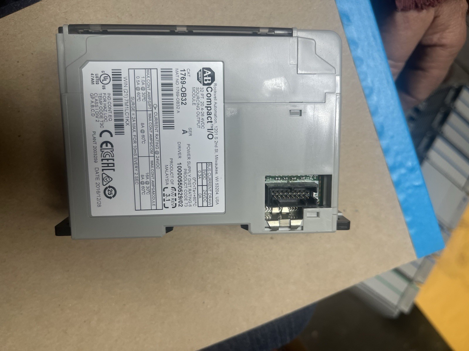 Allen Bradley 1769 Rack of Units Listed In Description