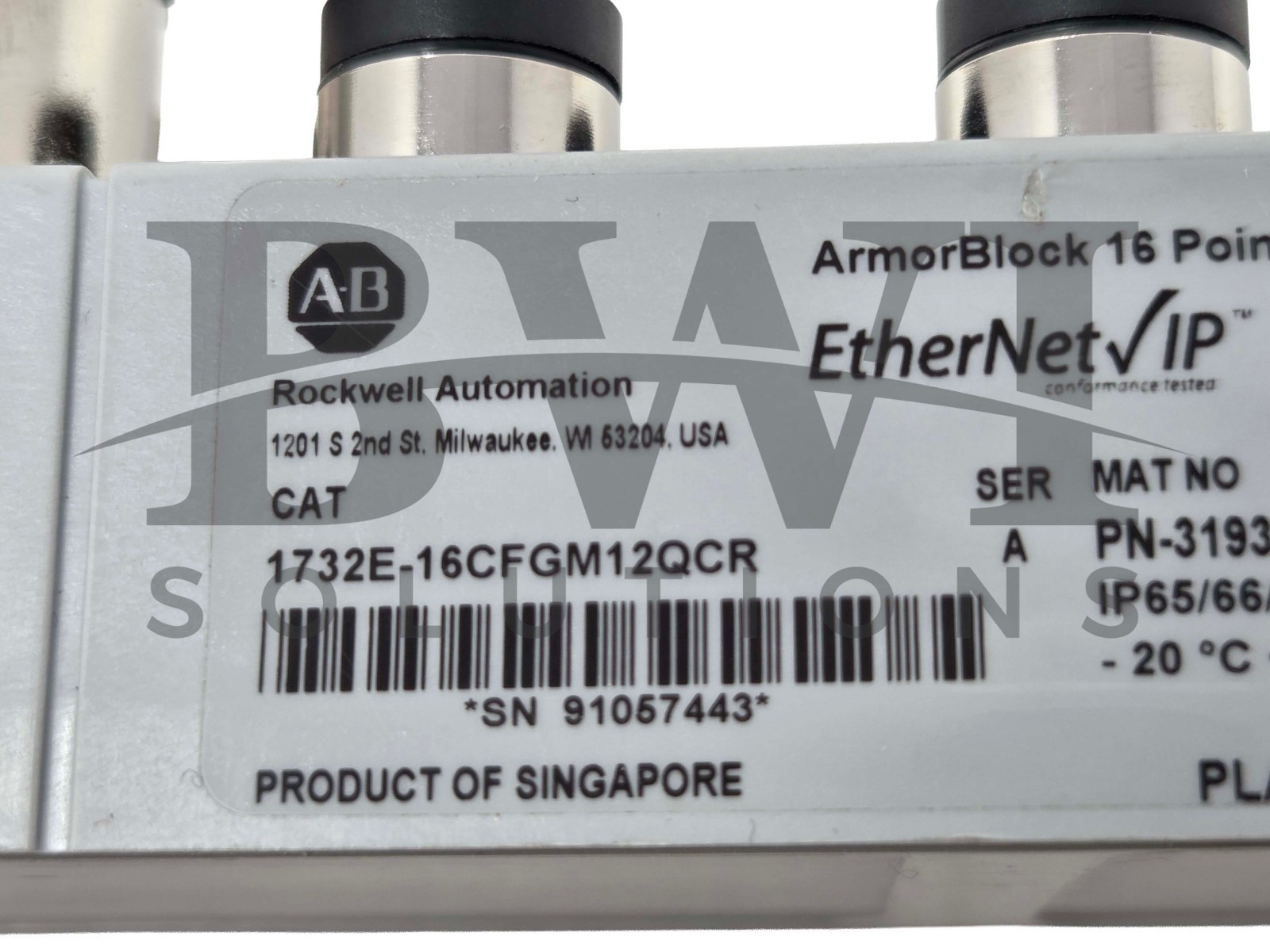 NEW Allen Bradley 1732E-16CFGM12QCR /A ArmorBlock 16PT Configurable QC Lot of 3