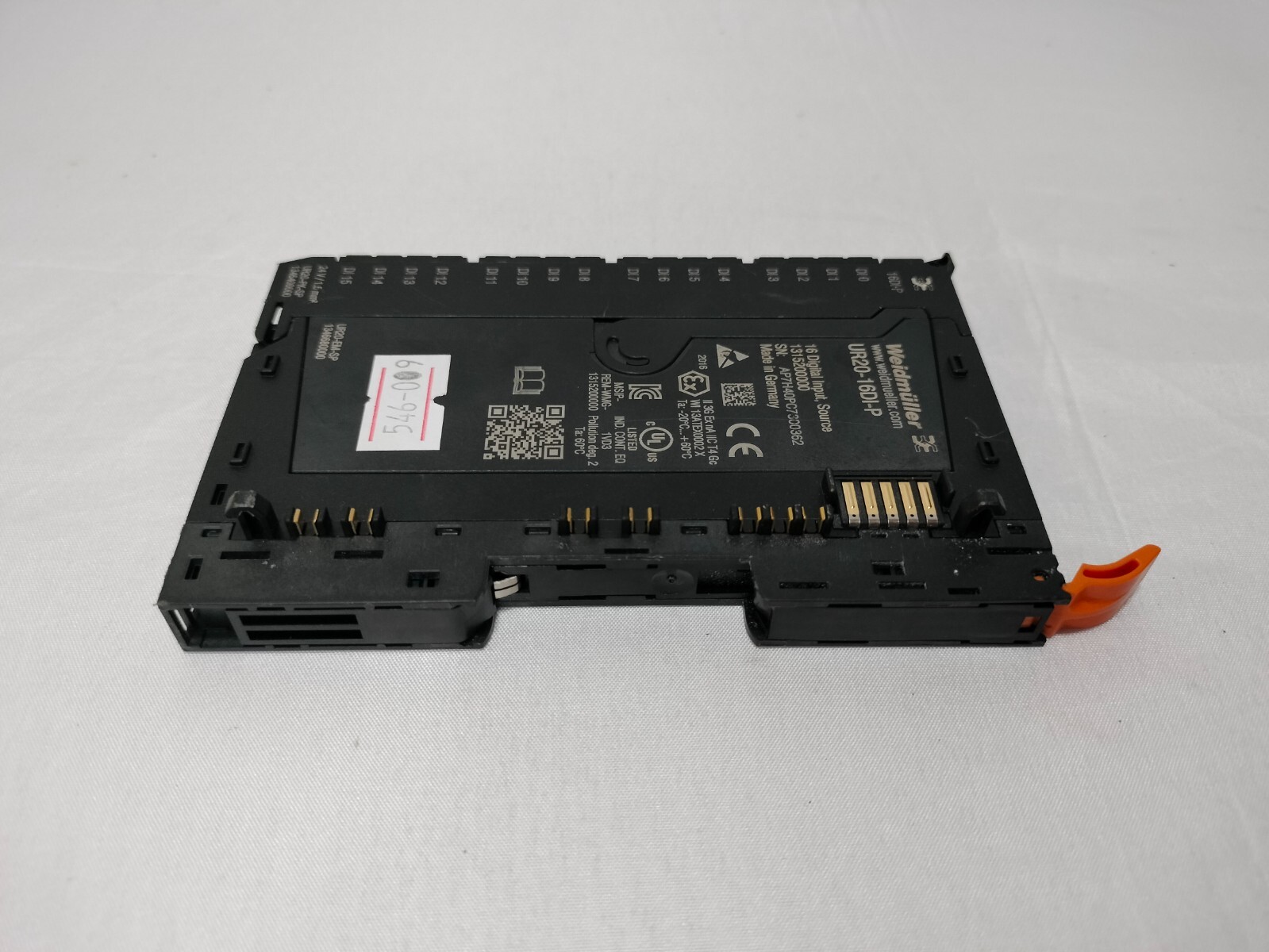 Weidmuller UR20-16DI-P UR2016DIP 1315200000 Remote I/O Module Made in Germany