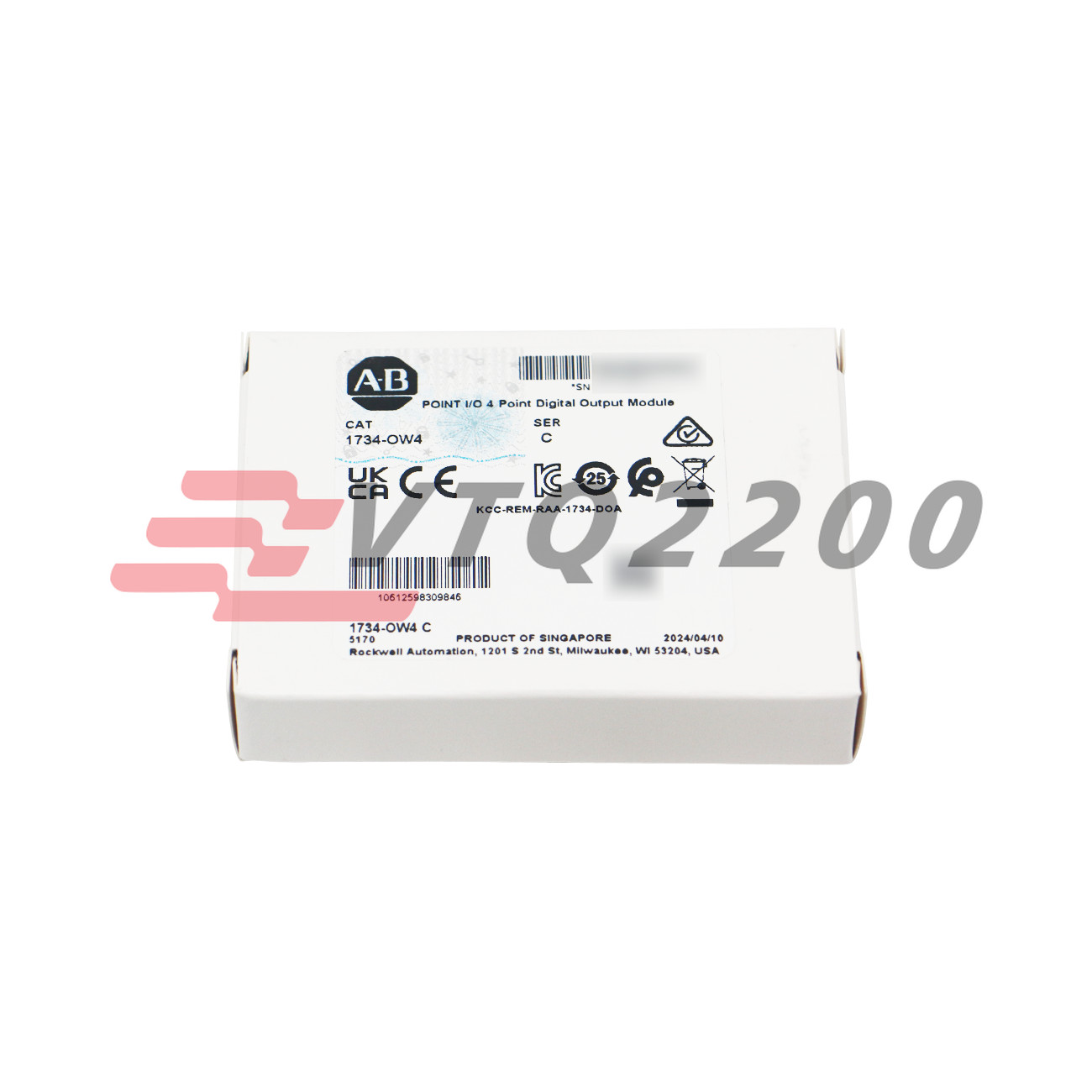 NEW Allen-Bradley 1734-OW4 AB POINT I/O 4Point Digital Output Module 1734OW4