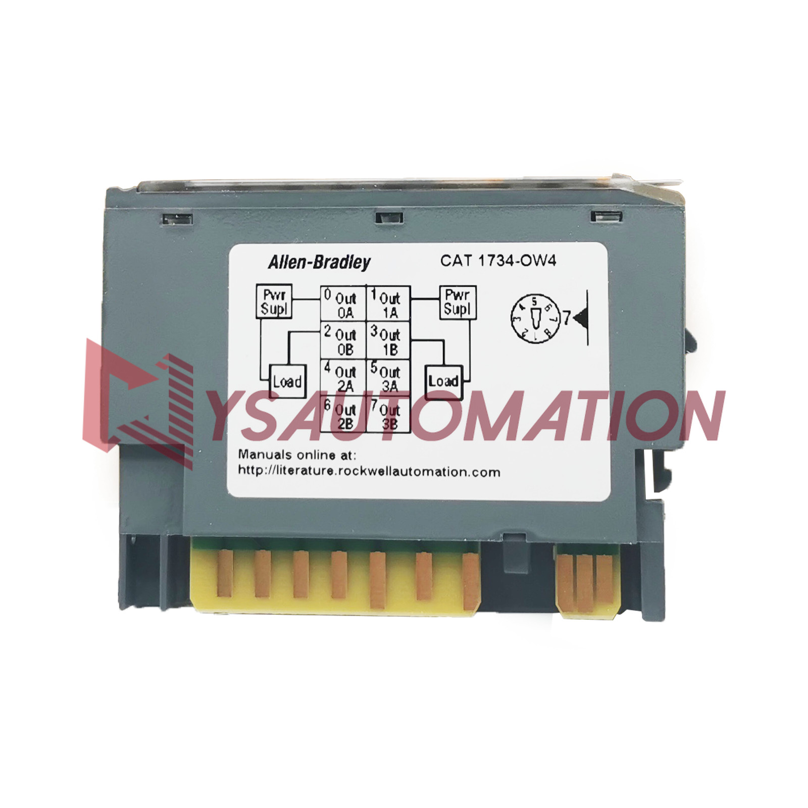 A-B 1734-OW4 AB POINT I/O 4Point Digital Output Module PLC 2023 OEM