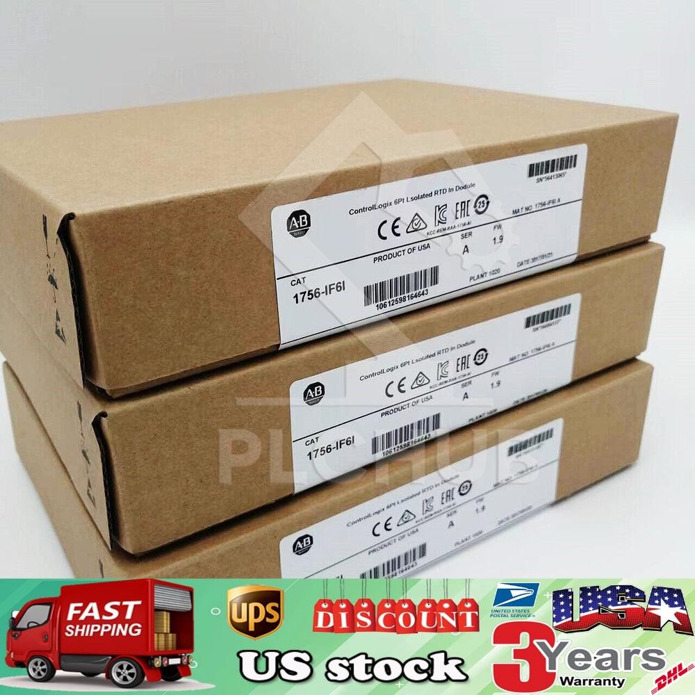 nEW IN BOX Allen-Bradley 1756-IF6I ControlLogix 6 Point Isolated A/IModule