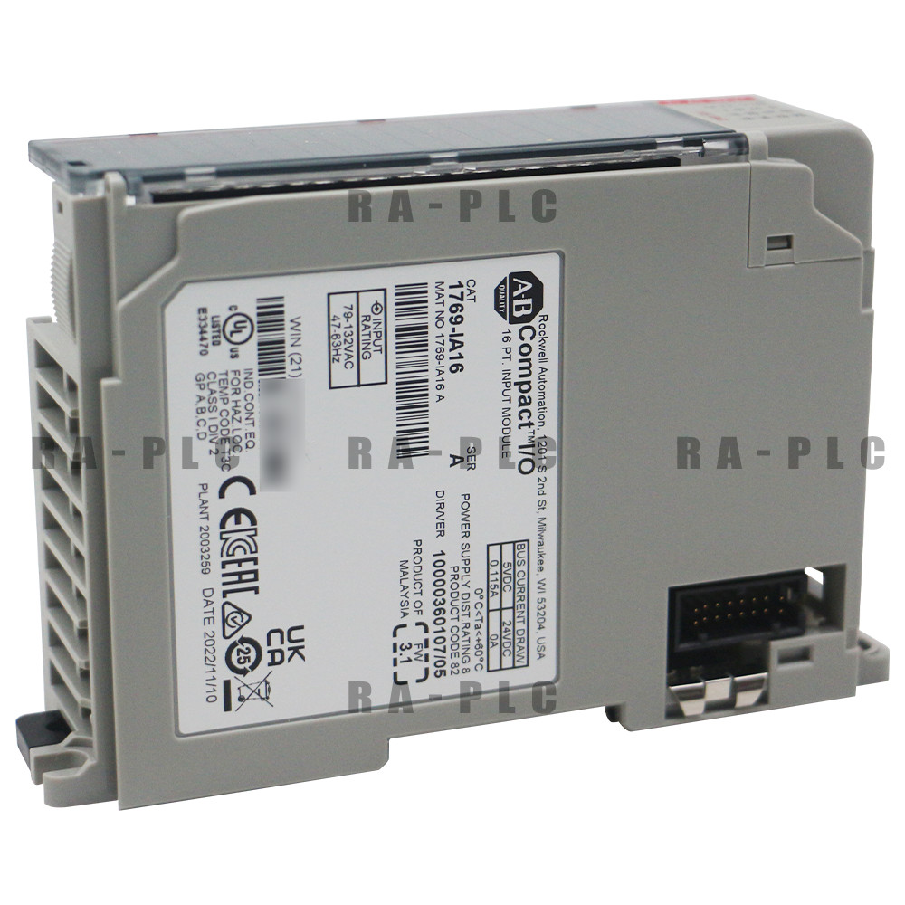 New Allen Bradley 1769-IA16 CompactLogix 16 Pt 120VAC D/I Module New Brand AB