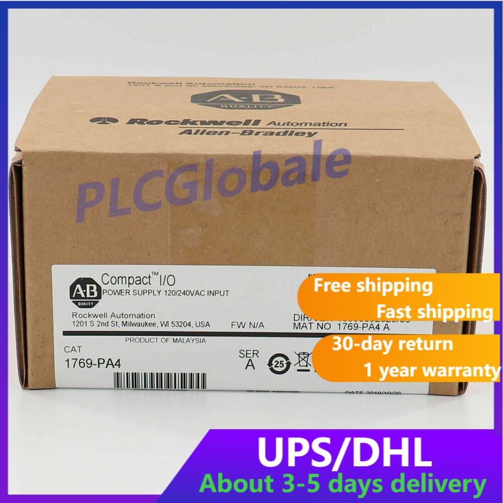 New AB 1769-PA4 SER A CompactLogix Power Supply Module 1769PA4 US Free Tax