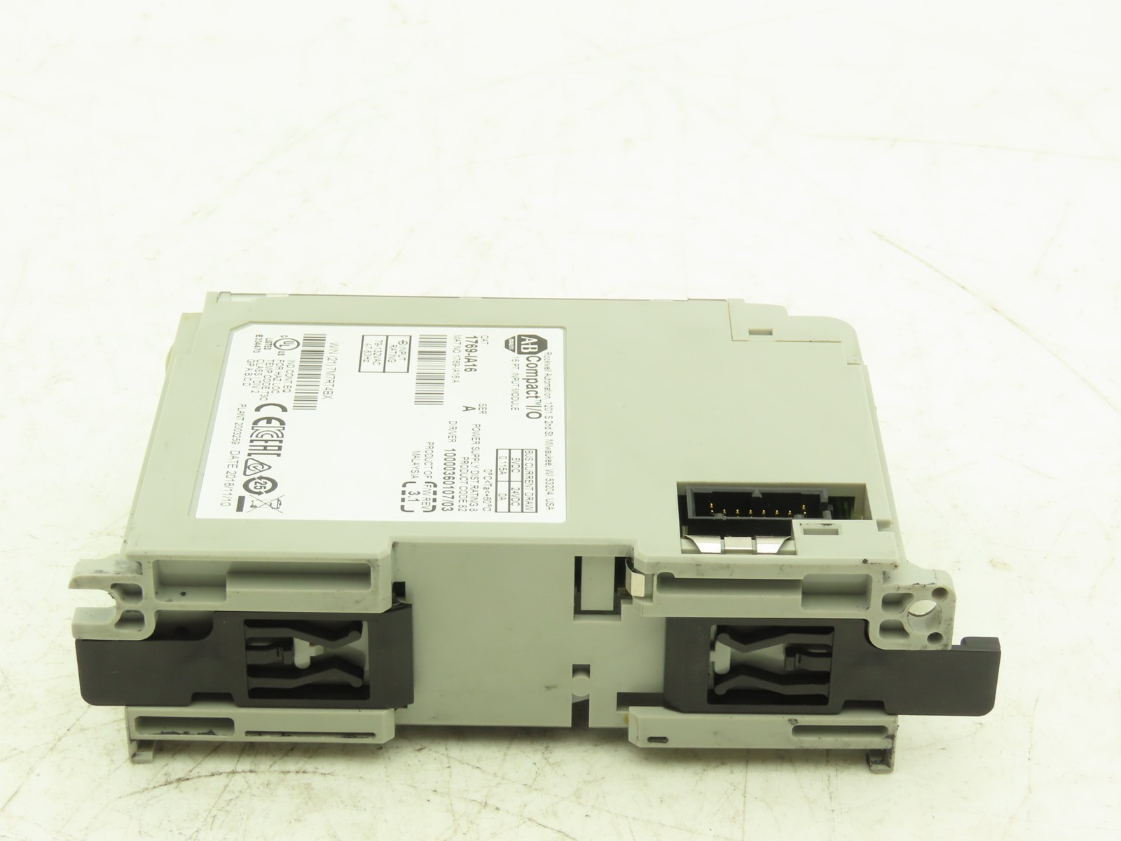 Allen Bradley 1769-IA16 Compact Logix I/O Input Module 16Pt Ser A FW 3.1