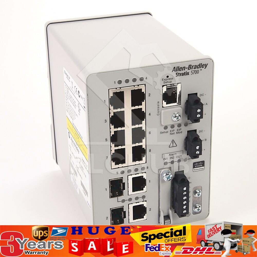 New Factory Sealed 1783-BMS10CGP / A Port Managed Ethernet Switch 1783-BMS10CGP