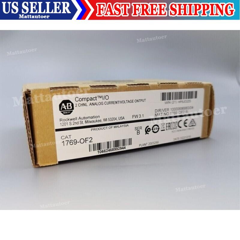 New Factory Sealed AB 1769-OF2 SER B Compact I/O Output Module 1769OF2
