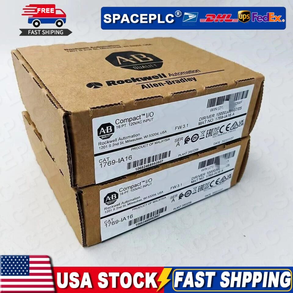 1pc New Allen-bradley 1769-IA16 CompactLogix 16 Pt 120VAC D/I Module 1769IA16