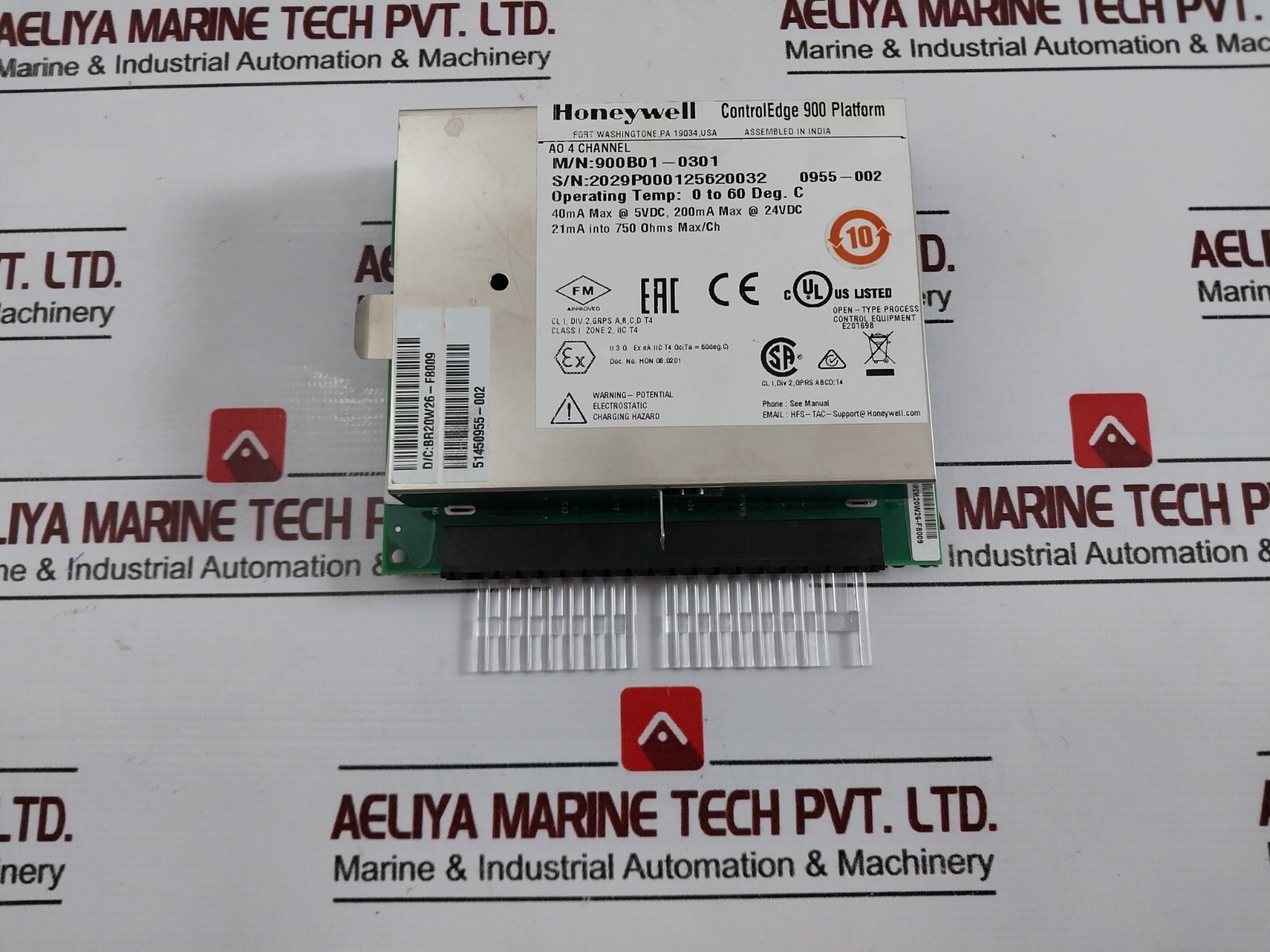 HONEYWELL 900B01-0301 Analog Output Module 900B01-0301