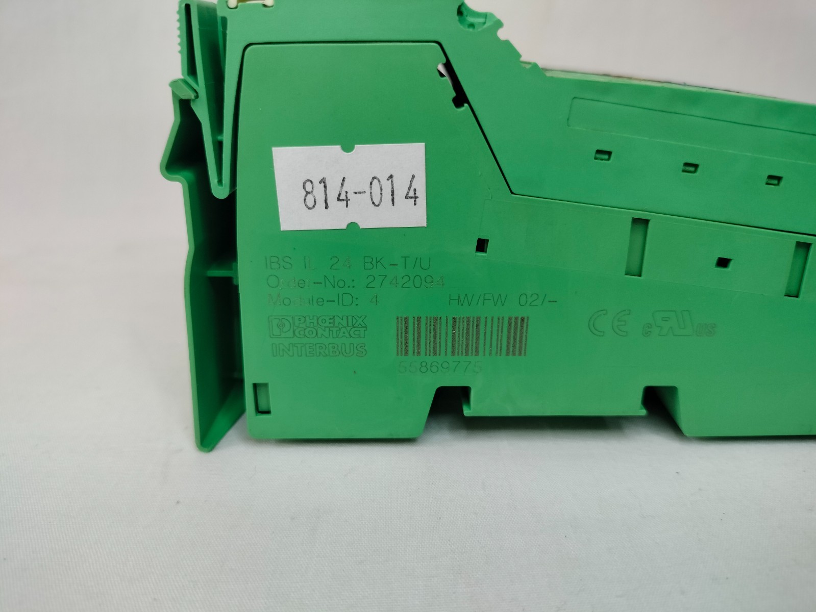 Phoenix Contact IBS IL 24 BK-T/U 2742094 HW/FW 02/- Bus Coupler Made in Germany