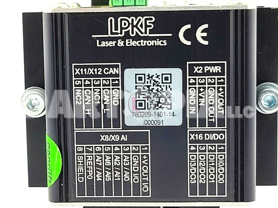LPKF TSENS-4C Analog In Digital I/O, V2014.0, TSENS4C