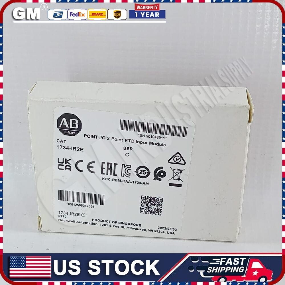 New AB 1734-IR2E 1734IR2E Thermocouple RTD Input Module AB 1734IR2E US Free Tax