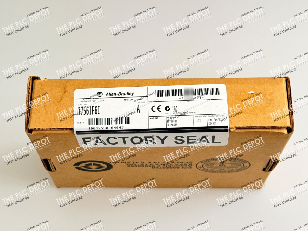 SEALED Allen Bradley 1756-IF6I ControlLogix Analog Input [REAL US SLLER]