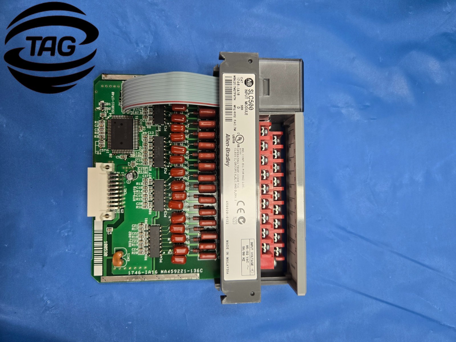 Allen Bradley 1746-IA16 Series D SLC500 Input Module Card