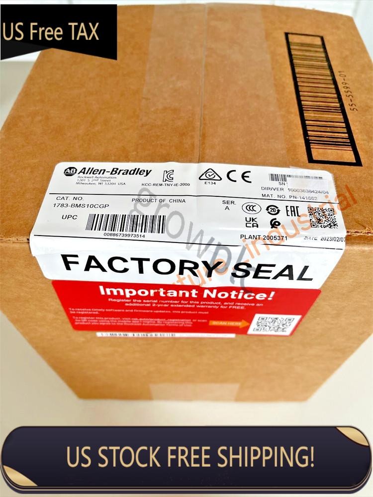 New Factory Sealed 1783-BMS10CGP / A Port Managed Ethernet Switch 1783-BMS10CGP