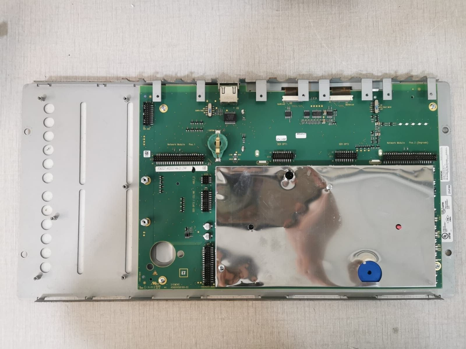 SIEMENS FCM2018-U3 FIRE CONTROL PANEL- FOR PARTS