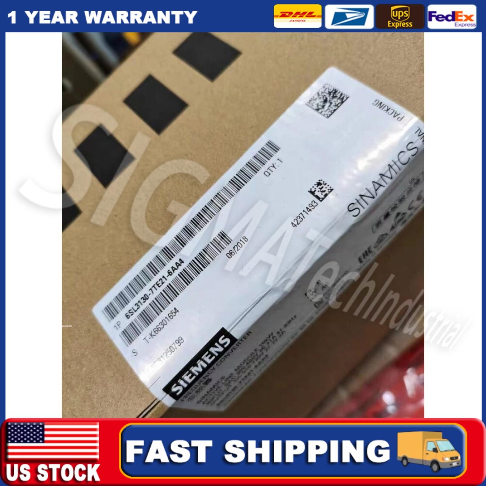 new Siemens 6SL3130-7TE21-6AA4 ACTIVE LINE Module US FREE TAX