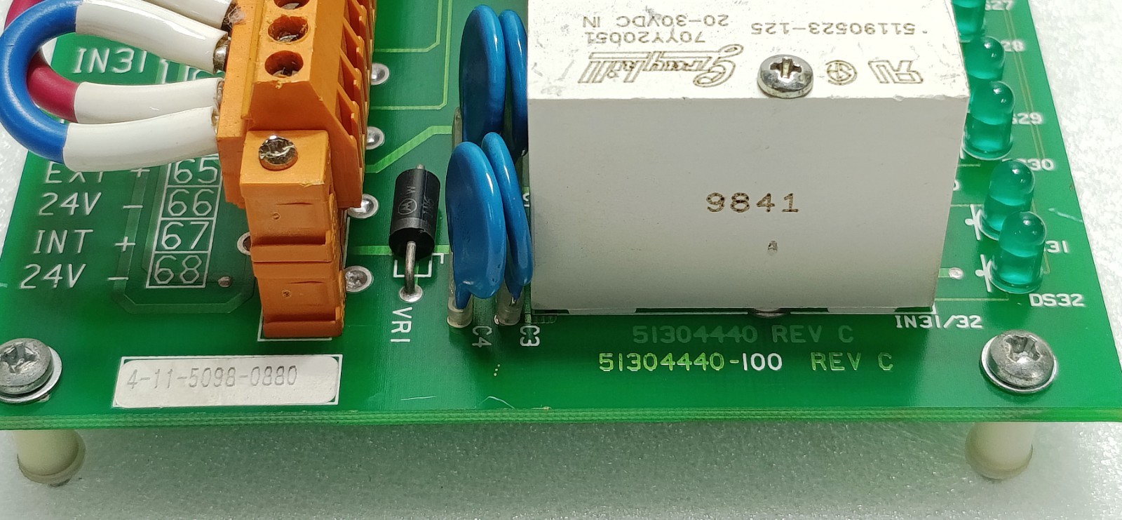 HONEYWELL 51304441-125 MU-TDID12 Digital Input 24VDC 32 PT FTA Module Board
