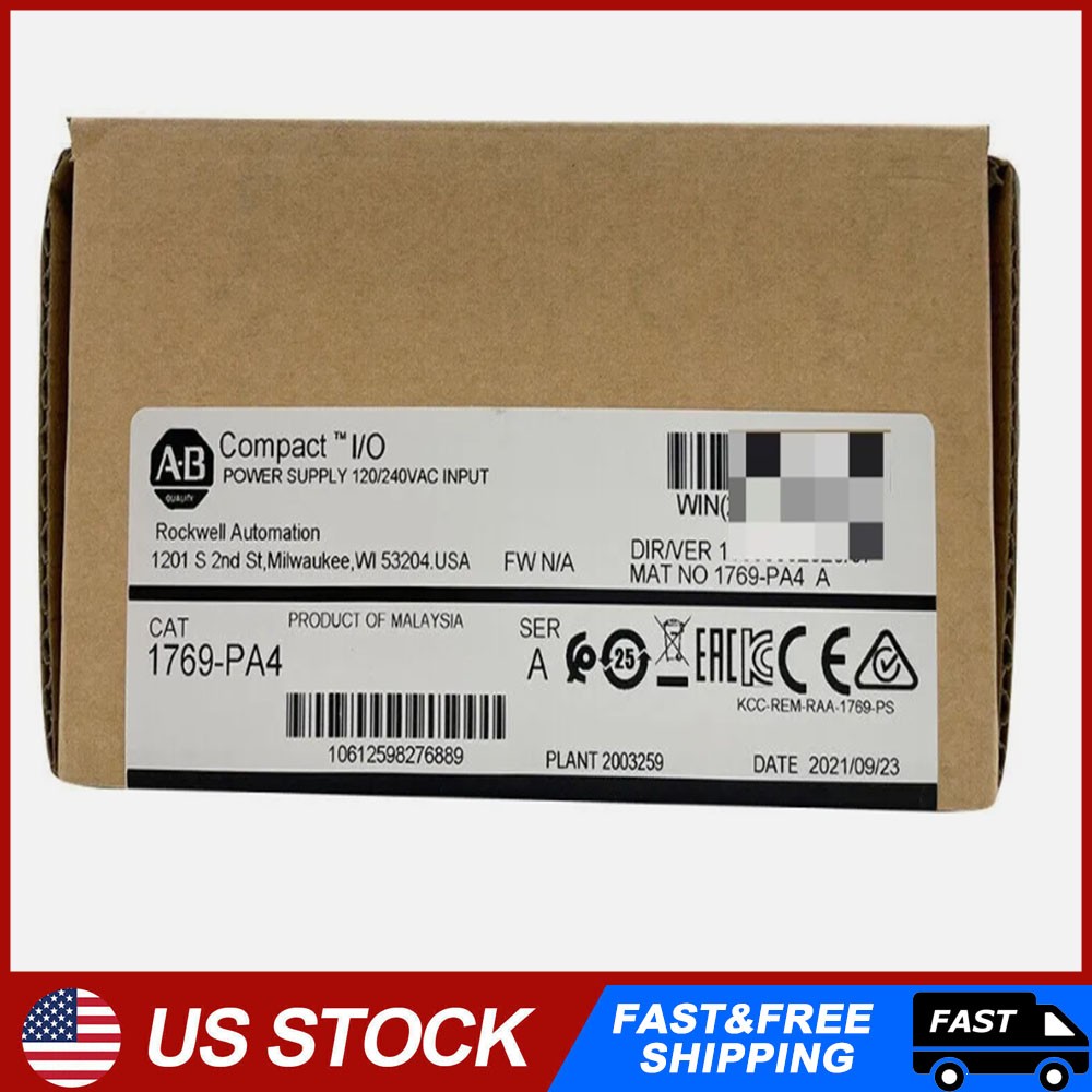 New AB 1769-PA4 CompactLogix Power Supply Module