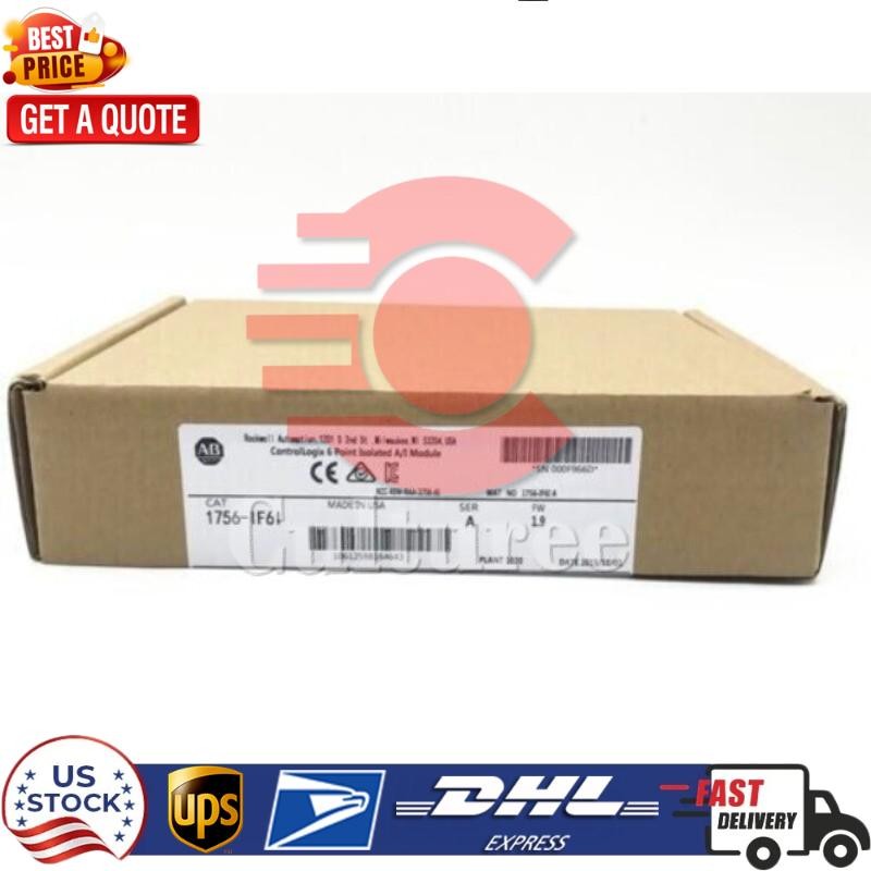 New Factory Sealed AB 1756-IF6I / A Controllogix Analog Isolated Input Module US