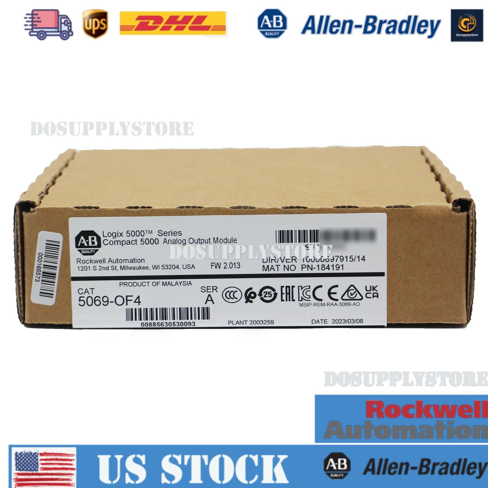 New Factory Sealed AB 5069-OF4 Compact 5000 Analog Output Module 5069OF4