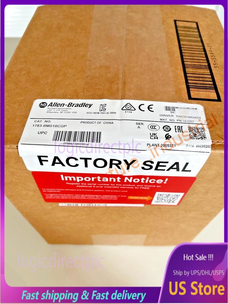 New Factory Sealed 1783-BMS10CGP / A Port Managed Ethernet Switch 1783-BMS10CGP