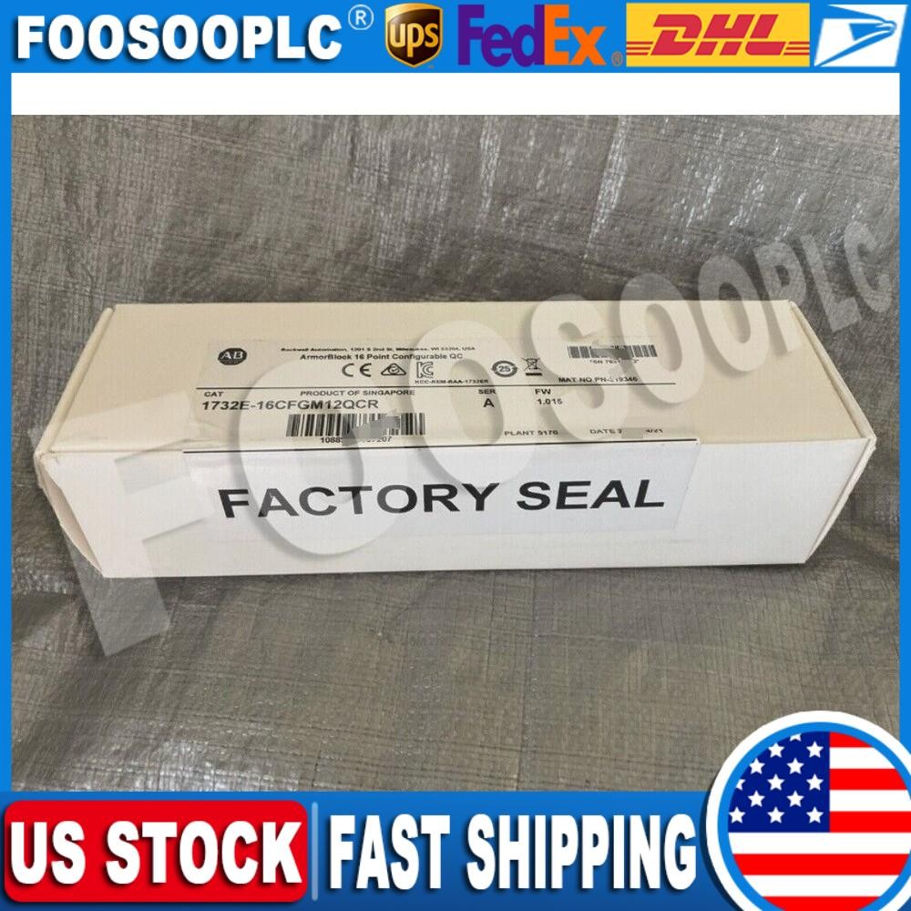 Allen Bradley 1732E-16CFGM12QCR /A ArmorBlock Module *NEW IN BOX* US Free Tax