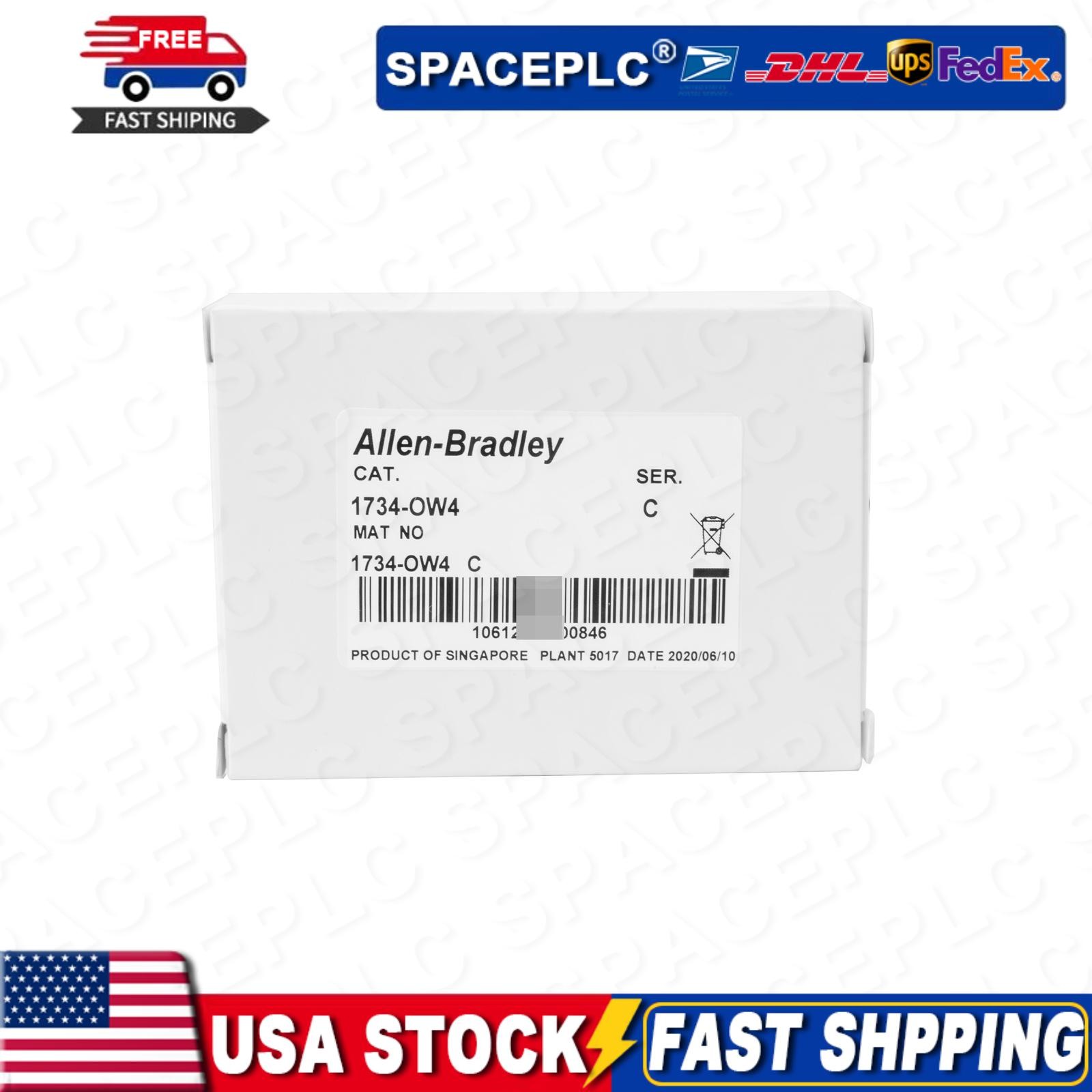 New Sealed Allen-Bradley 1734-OW4 AB Point I/O 4 Point Digital Output Module US